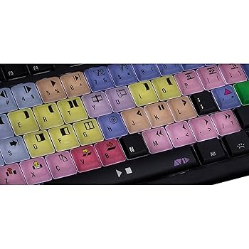 キーボード Avid Media Composer 'Pro' ASTRA2 (W) Shortcut keyboard Backlit - Avid Media Composer - Windows